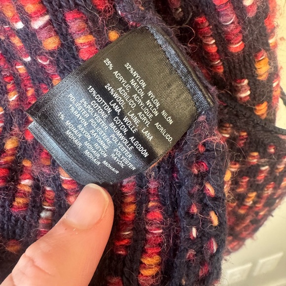 MOTH Anthropologie Wool Blend Waterfall Sweater - Picture 4 of 7